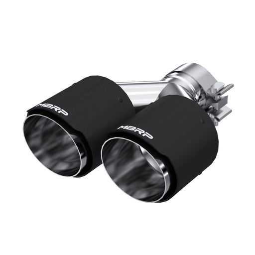 MBRP Universal Carbon Fiber Dual Tip 4in OD/2.5in Inlet MBRP Tips