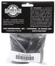 K&N 6in ID x 6inH Closed Top Black Drycharger Air Filter Wrap K&N Engineering Pre-Filters