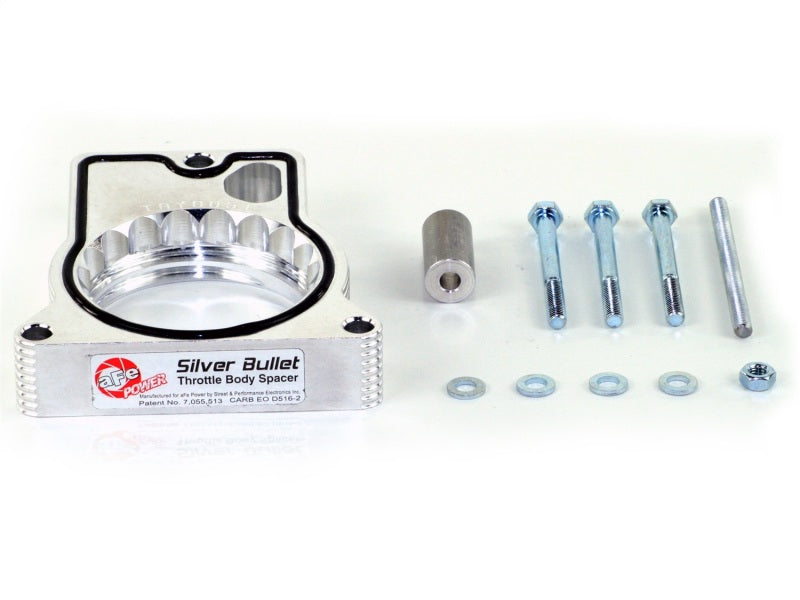 aFe Silver Bullet Throttle Body Spacers TBS Ford Trucks 99-04 V10-6.8L aFe Throttle Body Spacers