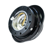 NRG Quick Release Gen 2.2 - Black Body / Shiny Black Oval Ring NRG Quick Release Adapters