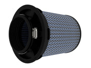 aFe Magnum Flow Pro 5R Air Filter 4in. Flange ID x 6-1/2in. Base x 6-1/2in. Top x 8 in. Height aFe Air Filters - Direct Fit