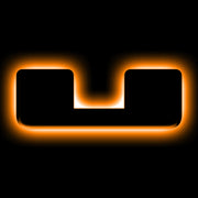 ORACLE Lighting Universal Illuminated LED Letter Badges - Matte Blk Surface Finish - U ORACLE Lighting Light Accessories and Wiring