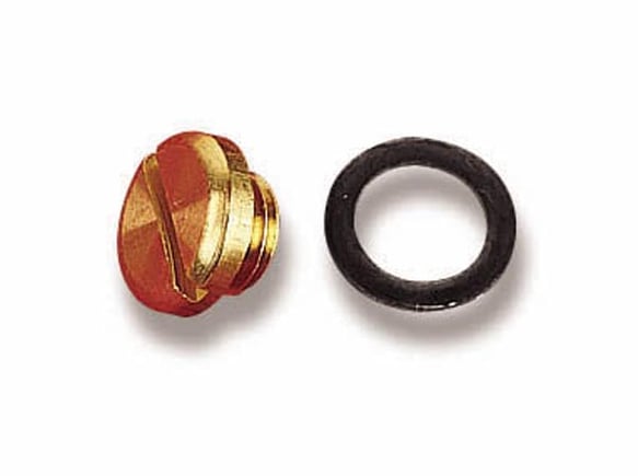 Fuel Bowl Sight Plug & Gasket Kit 26-13 HOLLEY Autoparts