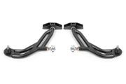 BMR 10-14 Ford Mustang Adj. Lower A-Arms w/ Delrin/Rod End / 18mm Tall Ball Joint - Black Hammertone BMR Suspension Control Arms