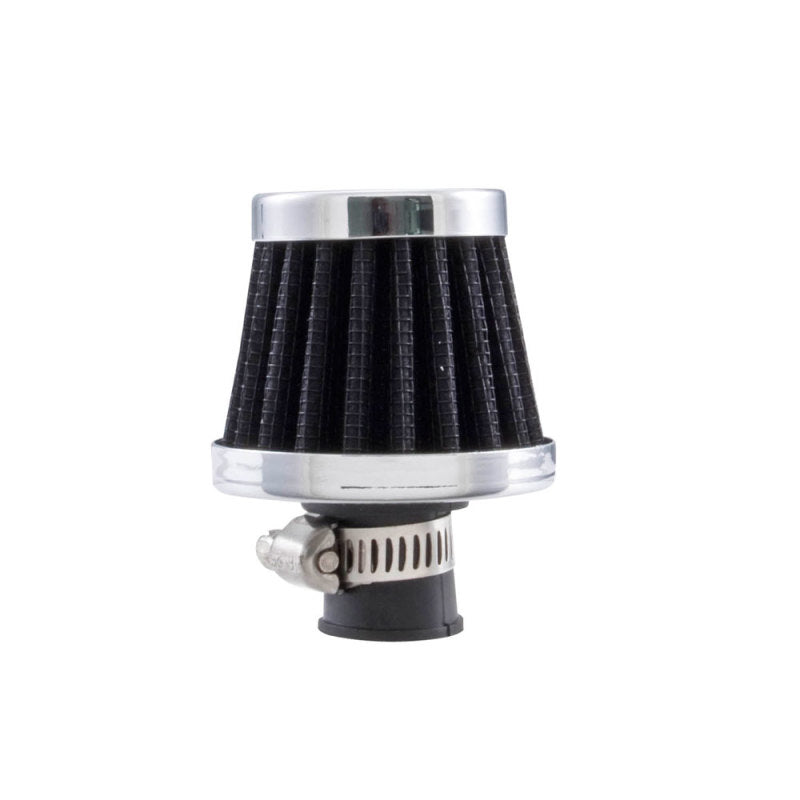 Spectre Breather Filter 10mm Flange / 2in. OD / 1-3/4in. Height - Black Spectre Engine Breather Filters