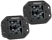 Rigid Industries D2 - Midnight Edition Flush Mount Spot Lights Rigid Industries Light Bars & Cubes
