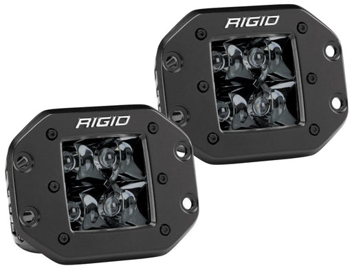 Rigid Industries D2 - Midnight Edition Flush Mount Spot Lights Rigid Industries Light Bars & Cubes