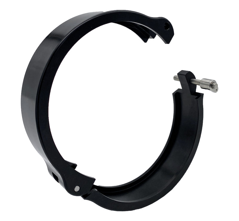 Granatelli 4.0in Dual Seal Clamshell Clamp - Aluminum Black Granatelli Motor Sports Clamps