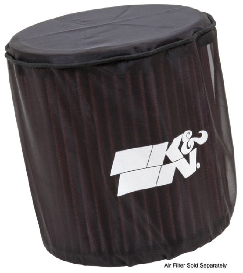 K&N 6in ID x 6inH Closed Top Black Drycharger Air Filter Wrap K&N Engineering Pre-Filters