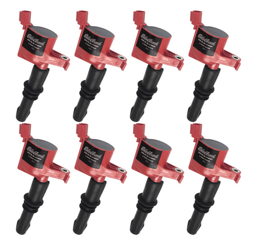 Edelbrock 08-18 Ford V8 4.6L-5.4L/V10 6.8L Ignition Coil - Set of 8 Edelbrock Ignition Coils - Upgrade