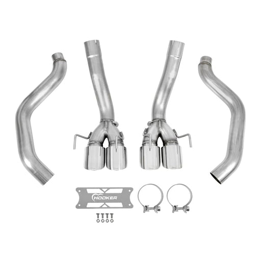 Hooker BlackHeart Axle-Back Exhaust System 70401316-RHKR HOOKER BLACKHEART Autoparts
