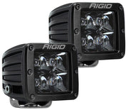 Rigid Industries D-Series Midnight Edition - Spot - Set of 2 Rigid Industries Light Bars & Cubes