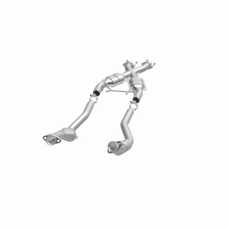 MagnaFlow Conv DF Mustang X-Pipe 86-93 50-Sta Magnaflow Catalytic Converter Direct Fit