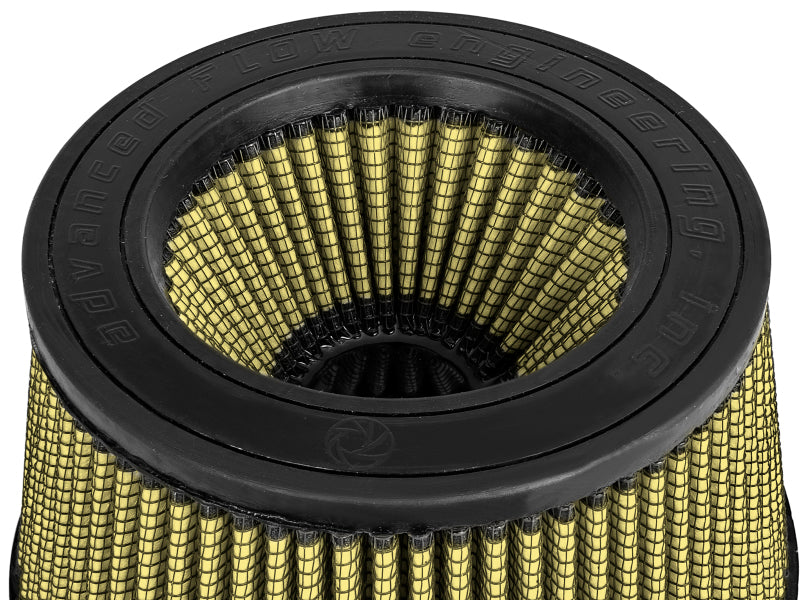 aFe MagnumFLOW Pro GUARD7 Universal Air Filter 5in. F x 5-3/4in B x 4-1/2in.T aFe Air Filters - Universal Fit