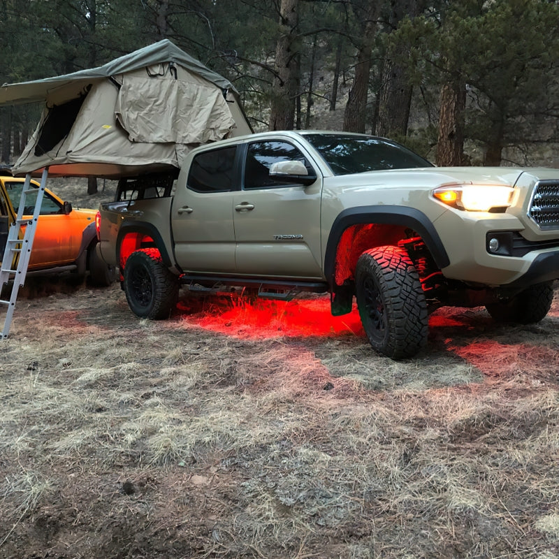 Oracle Bluetooth + RF Underbody Rock Light Kit - 8 PCS - ColorSHIFT ORACLE Lighting Light Bars & Cubes