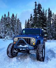 Oracle 7in High Powered LED Headlights - Black Bezel - ColorSHIFT - BC1 ORACLE Lighting Headlights