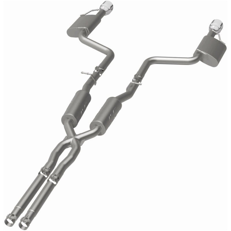 MagnaFlow 19-20 Dodge Charger GT 3.6L V6 Dual Exit Polished Tip Street Series Cat-Back Exhaust