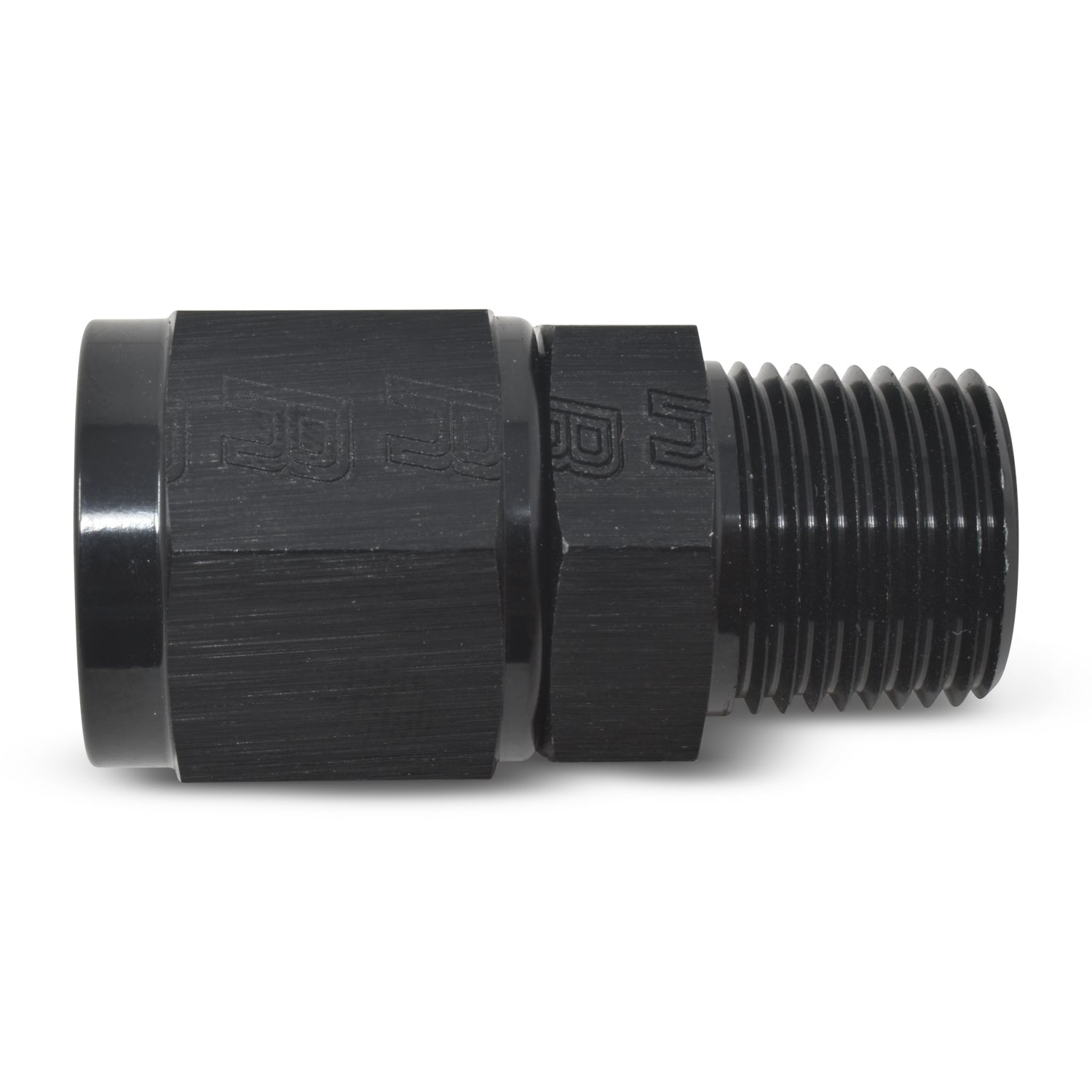 4AN  Female To 1/8" Male NPT Fitting With Black Finish