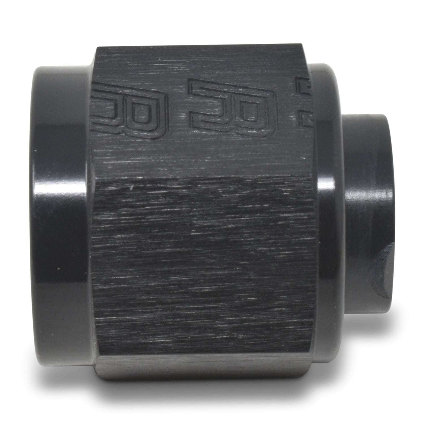 4AN Flare Cap Adapter Fitting With Black Finish RUSSELL Autoparts