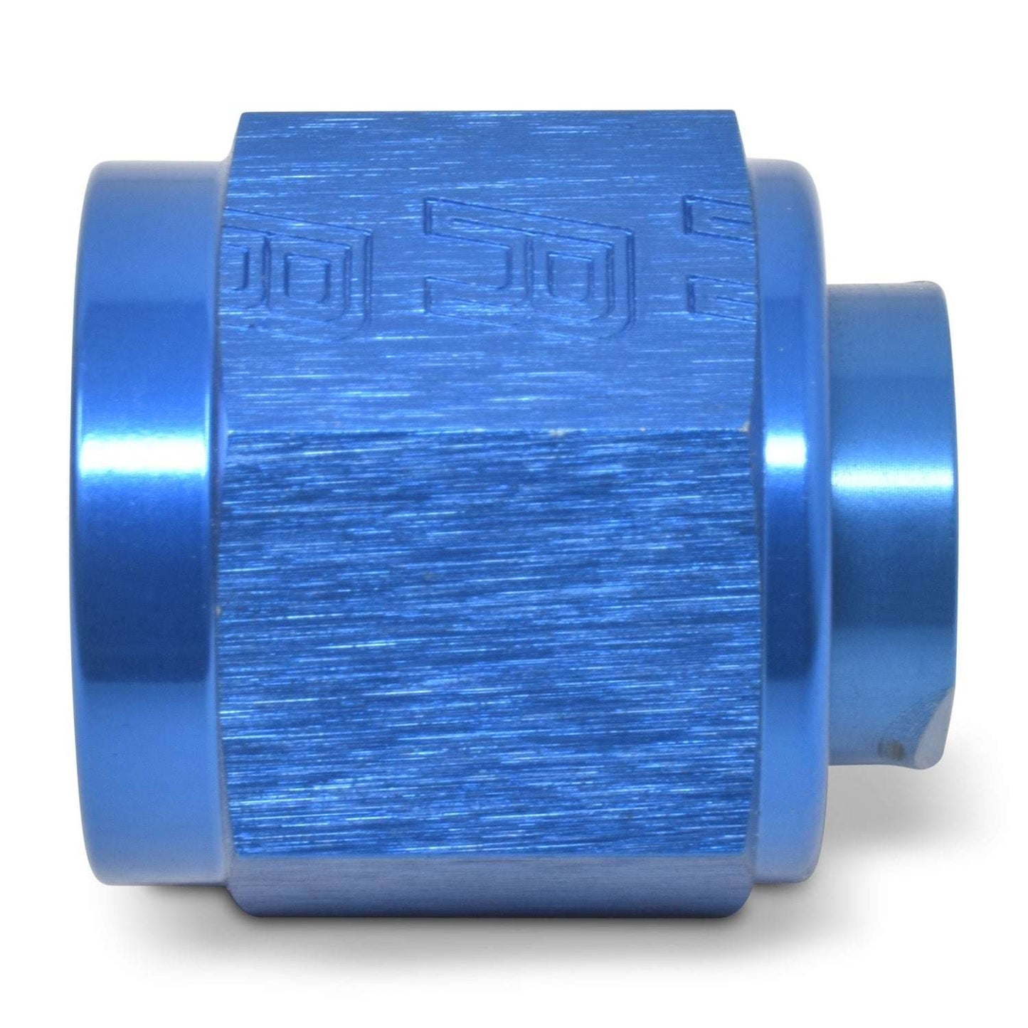 4AN Flare Cap Adapter Fitting With Blue Finish RUSSELL Autoparts