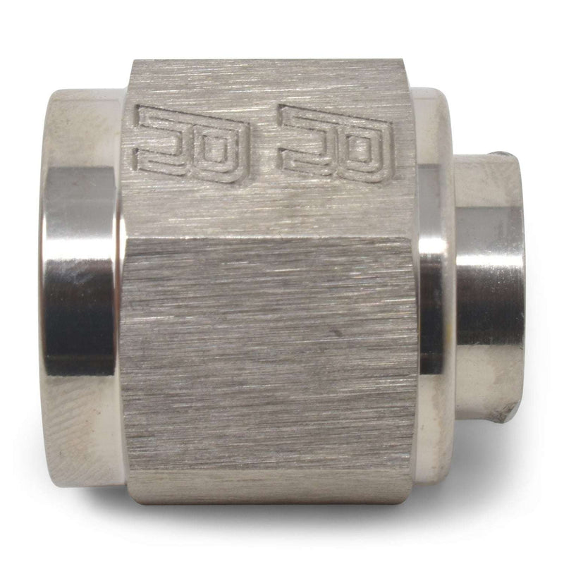 4AN Flare Cap Adapter Fitting With Endura Finish RUSSELL Autoparts