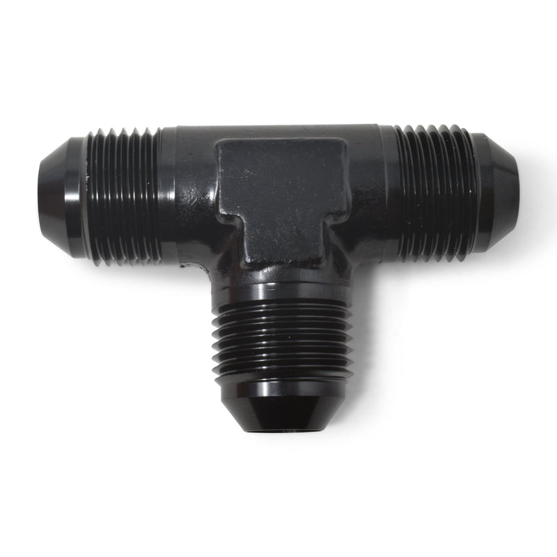4AN Flare Tee Adapter Fitting With Black Finish RUSSELL Autoparts