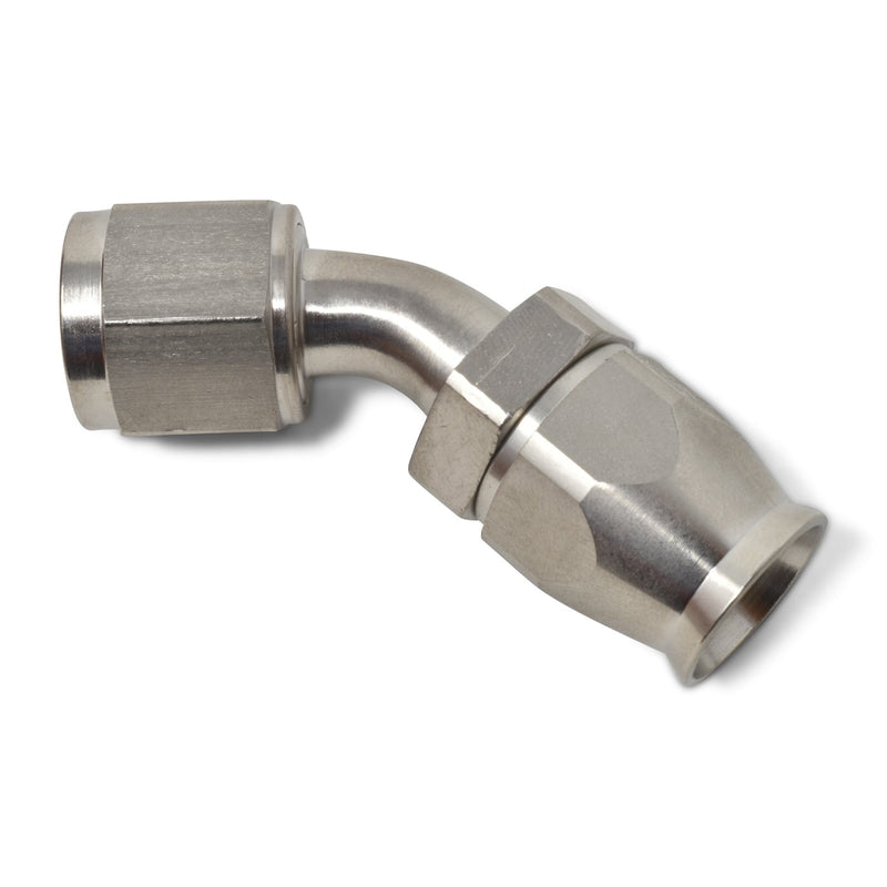 4AN PowerFlex 45 Degree Brake Hose End RUSSELL Autoparts