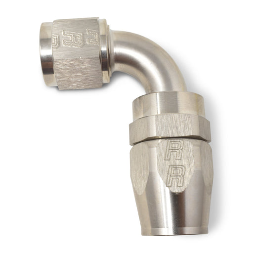 4AN ProClassic 90 Degree Hose End With Endura Finish RUSSELL Autoparts