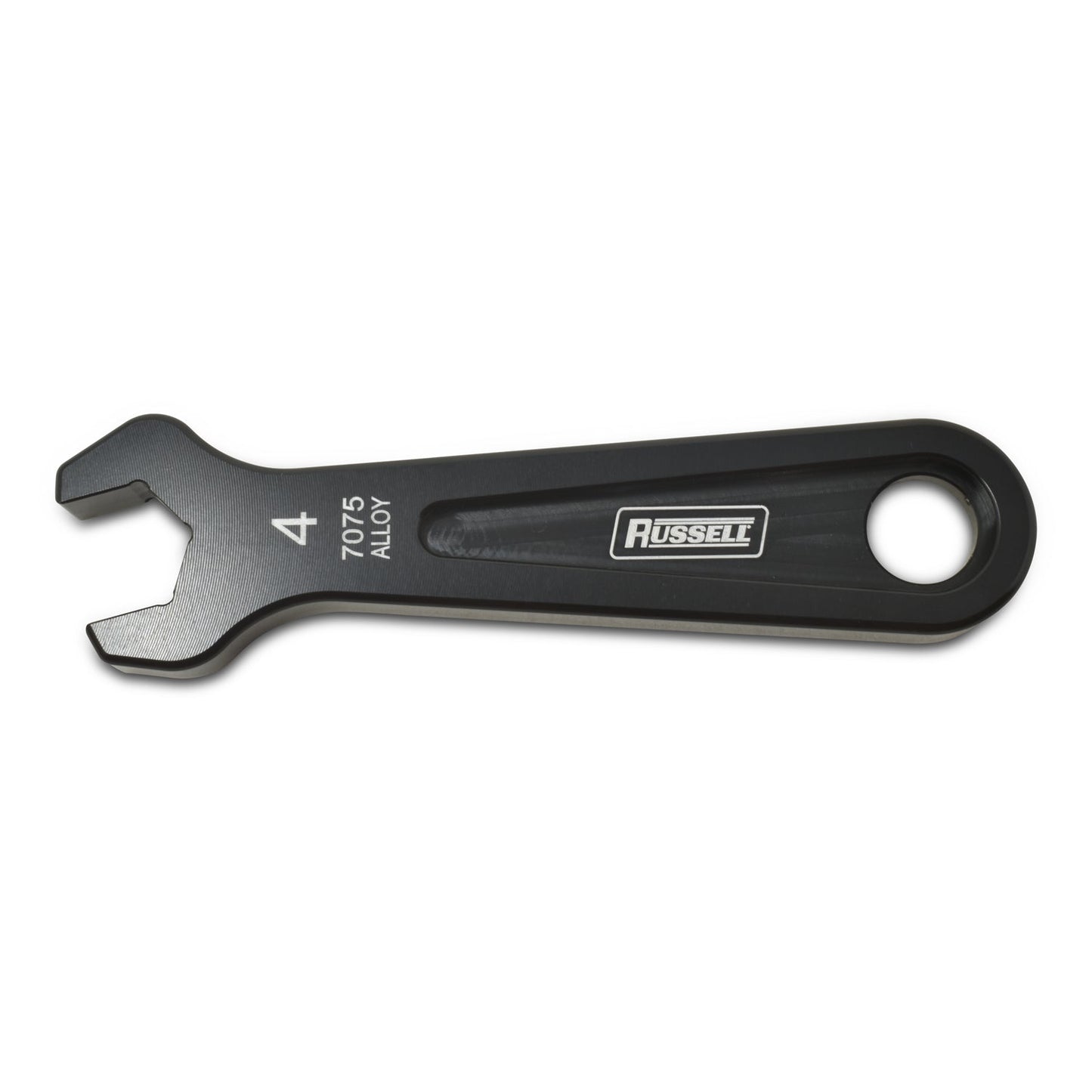 4AN Russell Single Hose End Wrench With Anodized Finish RUSSELL Autoparts