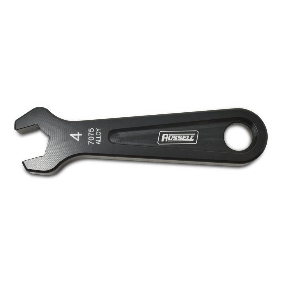 4AN Russell Single Hose End Wrench With Anodized Finish