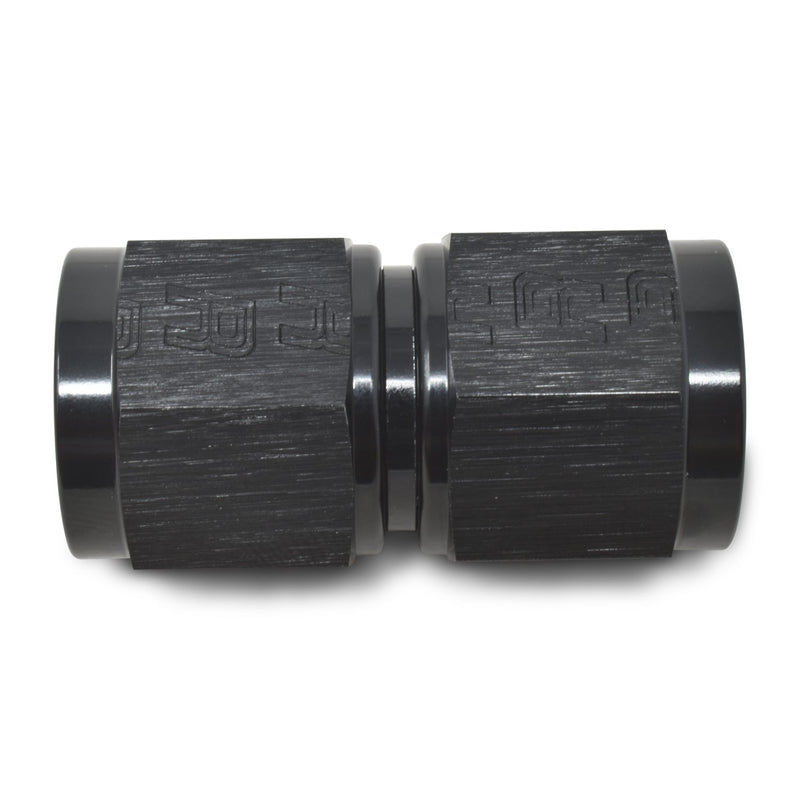 4AN Straight Swivel Coupler Adapter Fitting With Black Finish RUSSELL Autoparts