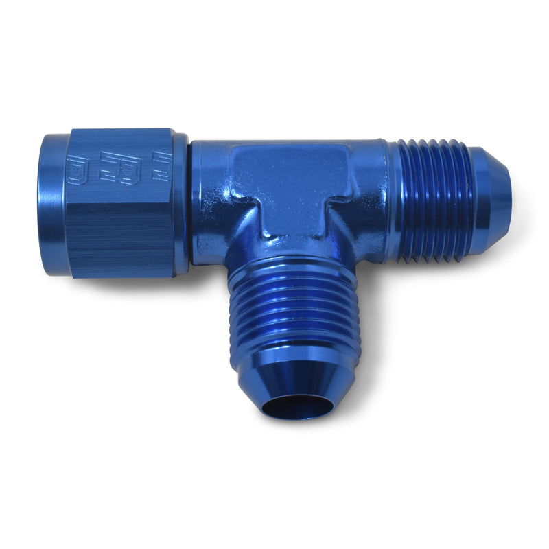 4AN Tee - Female An On Run Fitting With Blue Finish RUSSELL Autoparts