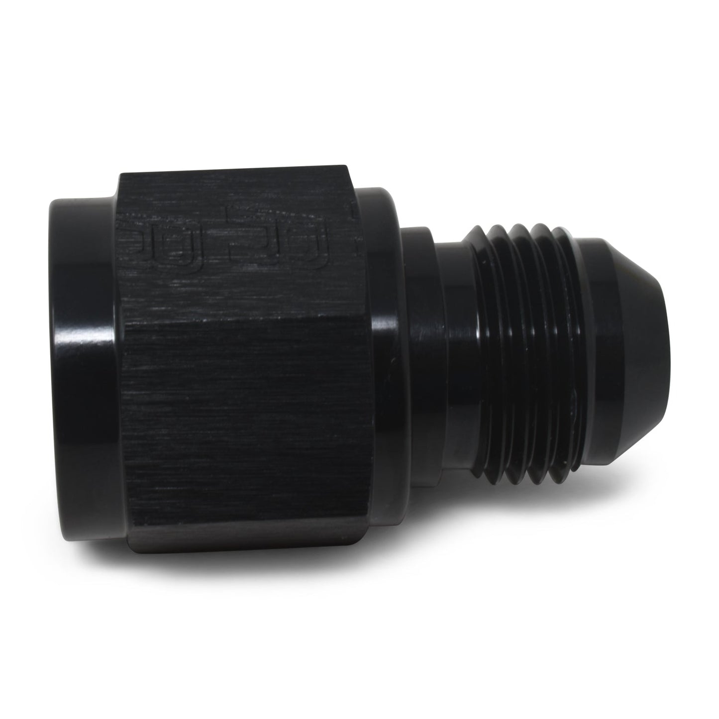 4AN To 8AN Flare Reducer Adapter Fitting B-Nut With Black Finish RUSSELL Autoparts