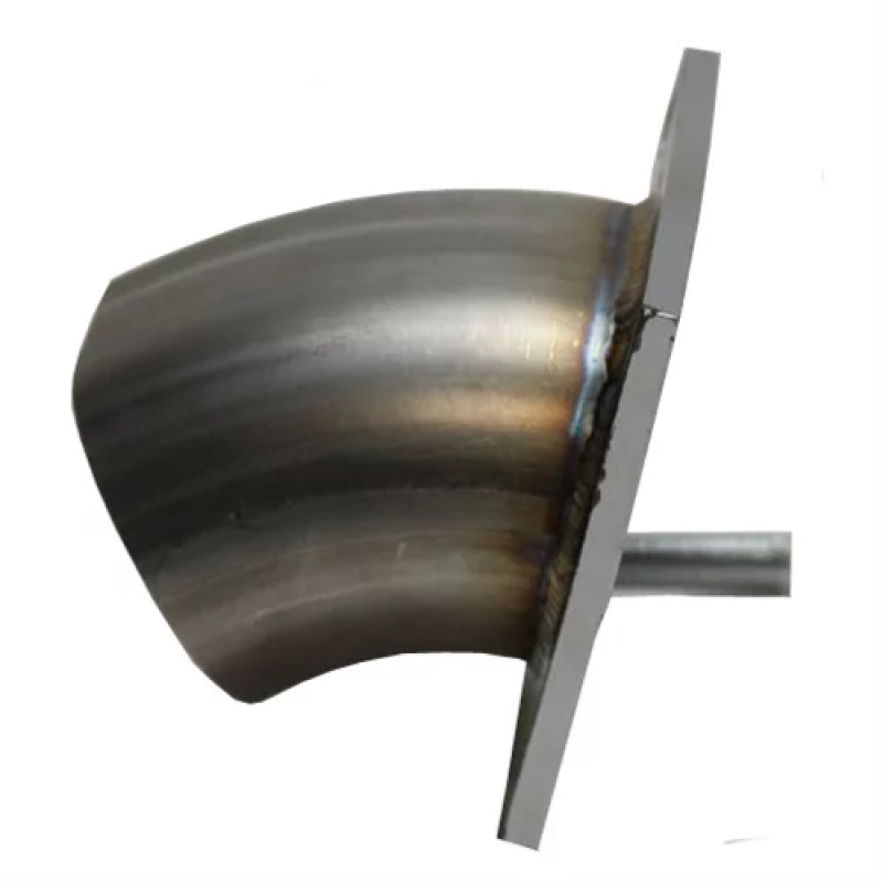 Granatelli 3.0in 45 Deg Angle True Oval Turn Down Granatelli Motor Sports Exhaust Adapters
