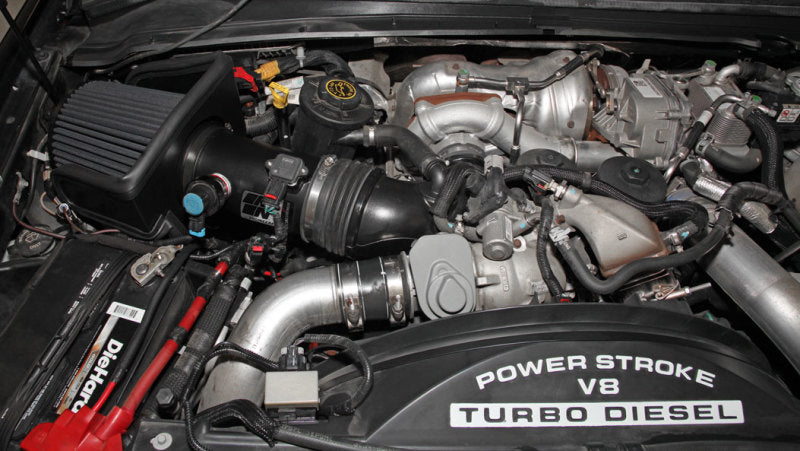 K&N 08-10 Ford F250/F350/F450/F550 Super Duty 6.4L V8 DSL Black Performance Intake Kit K&N Engineering Cold Air Intakes