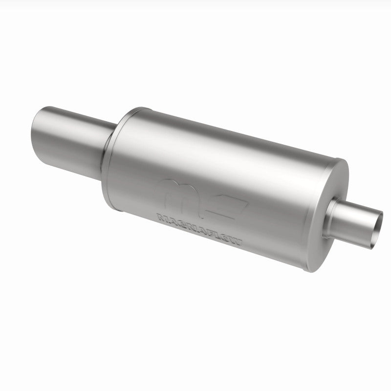 MagnaFlow Muffler W/Tip Mag SS 14X7X7 2.25/4.