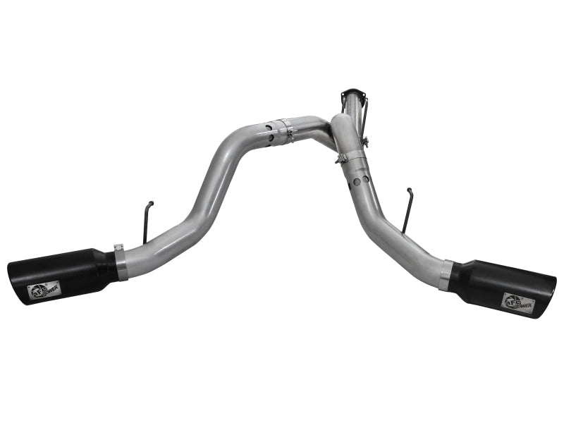 aFe Large Bore-HD DPF-Back Exhaust System Ford Diesel Trucks 11-14 V8-6.7L (td) aFe DPF Back