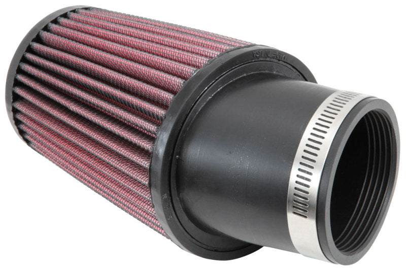 K&N 3.75 Inch OD 2.438 Inch ID 2 Inch Angled Flange 5 Inch H 3 Inch Top OD Round Tapered Univ K&N Engineering Air Filters - Direct Fit