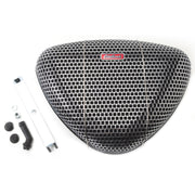 Edelbrock Air Cleaner Pro-Flo 1000 Series Triangular Steel Top 11 375In X 8 375In X 3In Chrome Edelbrock Air Filters - Universal Fit