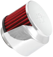 K&N 1.5in Flange ID x 3in OD x 2.5in Height Clamp On Crankcase Vent Filter K&N Engineering Air Filters - Universal Fit