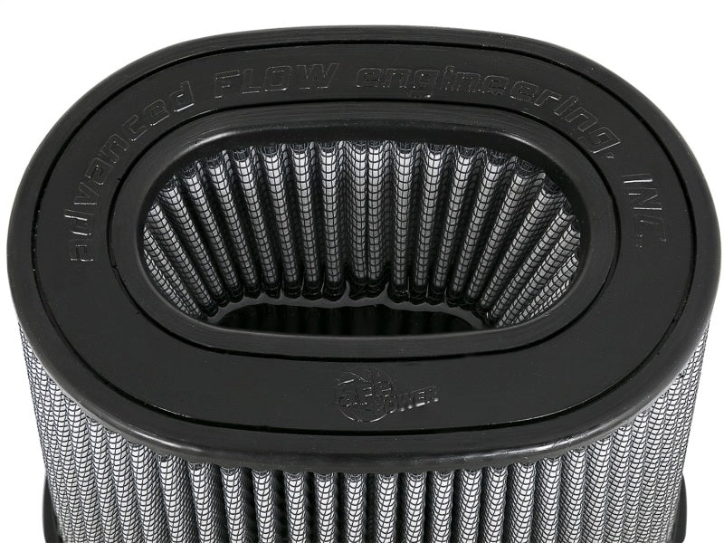 aFe MagnumFLOW Pro DRY S Replacement Filter F-(7x4.75) B-(9x7) Inverted x T-(7.25x5) Inverted x H-8 aFe Air Filters - Universal Fit