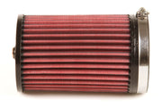 K&N Universal X-Stream Clamp-On Round Air Filter 3.531in Flg ID/4in OD/5.969in H K&N Engineering Air Filters - Universal Fit