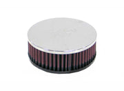 K&N Universal Round Clamp-On Air Filter 2in. Flange / 5-3/8in. OD / 2in. Height K&N Engineering Air Filters - Universal Fit
