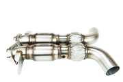 Kooks 2015+ Ford Mustang GT350 5.2L 3in x 2-3/4in Cat SS X-Pipe Kooks HDR Req Kooks Headers X Pipes