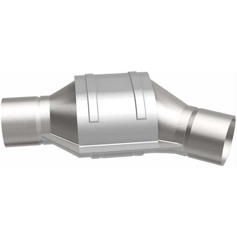 MagnaFlow Universal Catalytic Converter 2.50inch Angled Inlet Magnaflow Catalytic Converter Universal