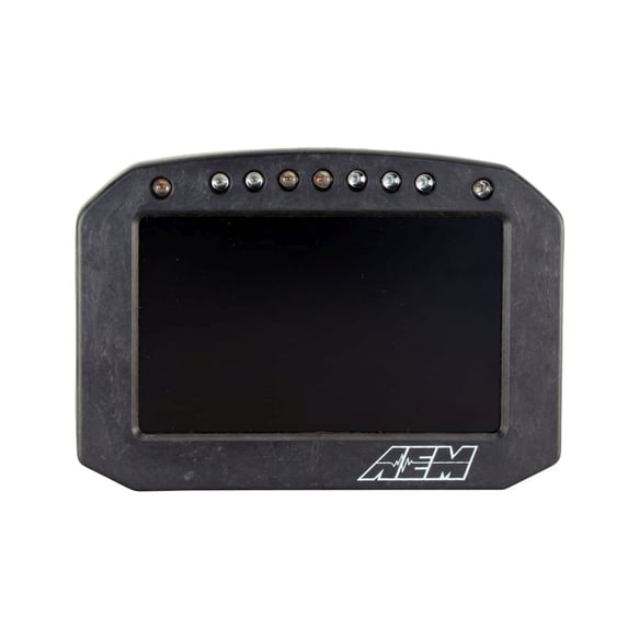 AEM CD-5FLG Carbon Flat Panel Logging Display with Internal GPS 30-5603F AEM Autoparts