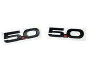 Ford Racing 15-17 Ford Mustang 5.0L Fender Emblem Black Ford Racing Other Body Components