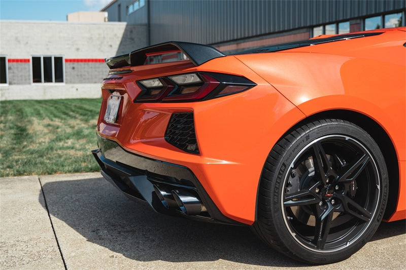 Corsa 2020-25 Corvette C8 3in Xtreme Cat-Back Exhaust 4.5in Black Quad Tips - Deletes stock AFMValve CORSA Performance Catback