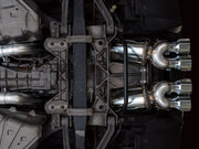 AWE Tuning C6 Chevrolet Corvette Z06/ZR1 Touring Edition Axle-Back Exhaust w/ Chrome Silver Tips AWE Tuning Axle Back