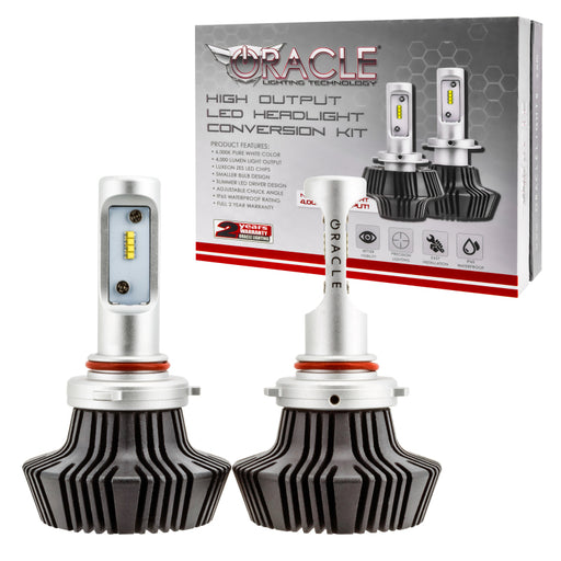 Oracle 9005 4000 Lumen LED Headlight Bulbs (Pair) - 6000K ORACLE Lighting Bulbs